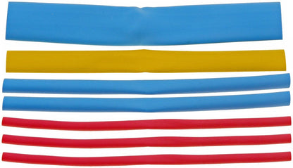 Dorman Conduct-Tite Heat Shrink Tubing Assorted Colors and Widths PVC for Electrical Repairs 85686