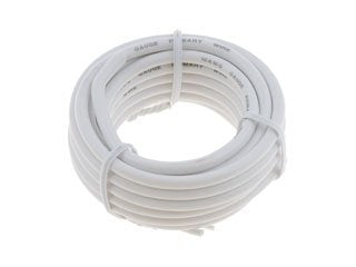 Dorman Conduct-Tite 10 Gauge White Primary Wire 8 Feet for Automotive Electrical Repair 85703
