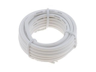 Dorman Conduct-Tite 10 Gauge White Primary Wire 8 Feet for Automotive Electrical Repair 85703