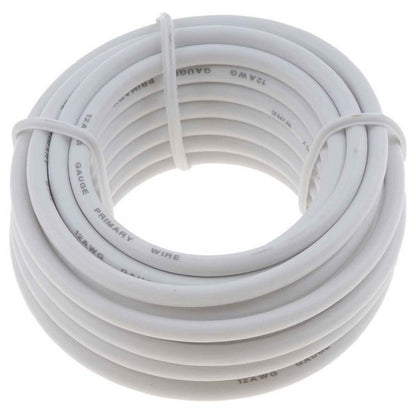 Dorman Conduct-Tite 12 Gauge White Primary Wire 12 Feet for Automotive Electrical Repair 85711