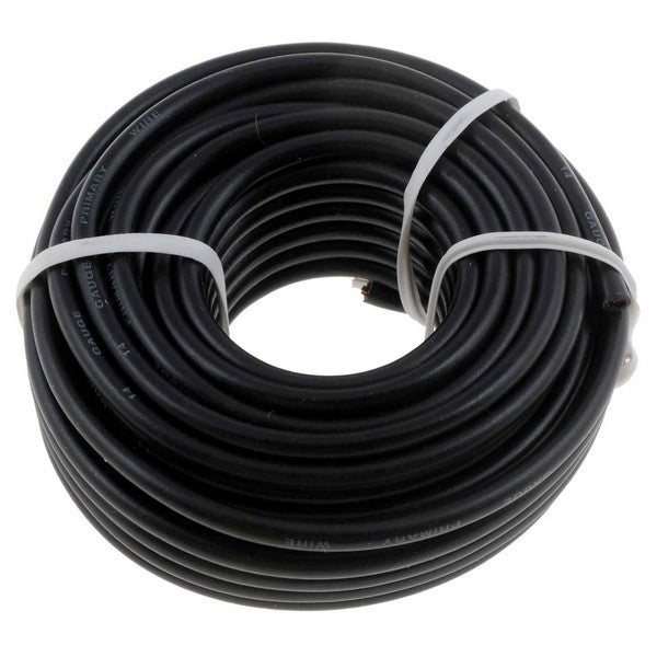 Dorman Conduct-Tite 14 Gauge Black Primary Wire 20 Ft Card for Automotive Electrical Repair 85718