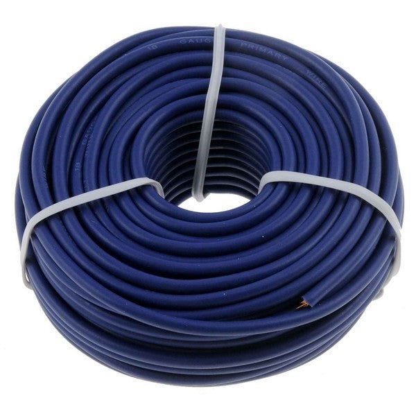 Dorman Conduct-Tite 18 Gauge Blue Primary Wire 40 Ft Card for Automotive Electrical Repair 85736
