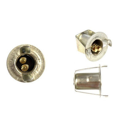 Dorman Conduct-Tite Interior Door Light Bulb Socket 2-Wire Double Contact for 7/8 In to 1-1/8 In Bulbs 85802