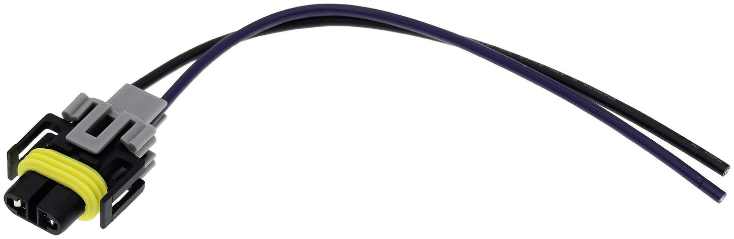 Dorman Conduct-Tite 2-Wire Fog Lamp Socket Kit for General Motors 1990-2015 and Saab 2005-2009 85855