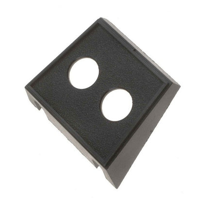 Dorman Conduct-Tite Round Switch Mounting Panel with 2 Holes and 1/2 In ID for Industrial Applications 85926