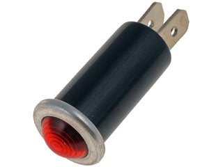 Dorman Conduct-Tite Round Red Indicator Light with Bezel for Interior Applications 85938