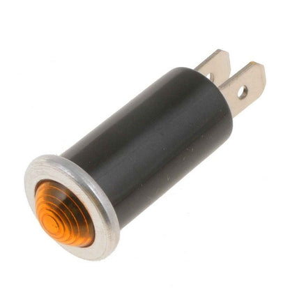 Dorman Conduct-Tite Round Amber Indicator Light with Bezel for Interior Applications 85939