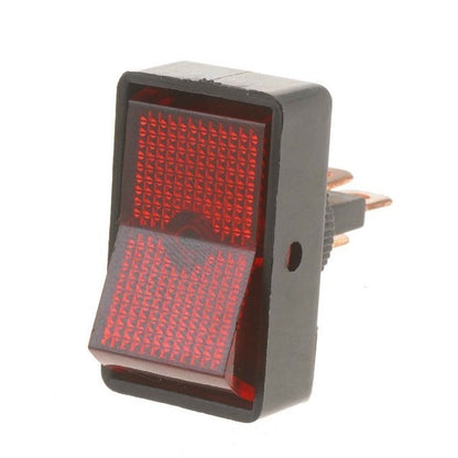 Dorman Conduct-Tite Red Glow Jumbo Rocker Switch for Electrical Accessories 85945