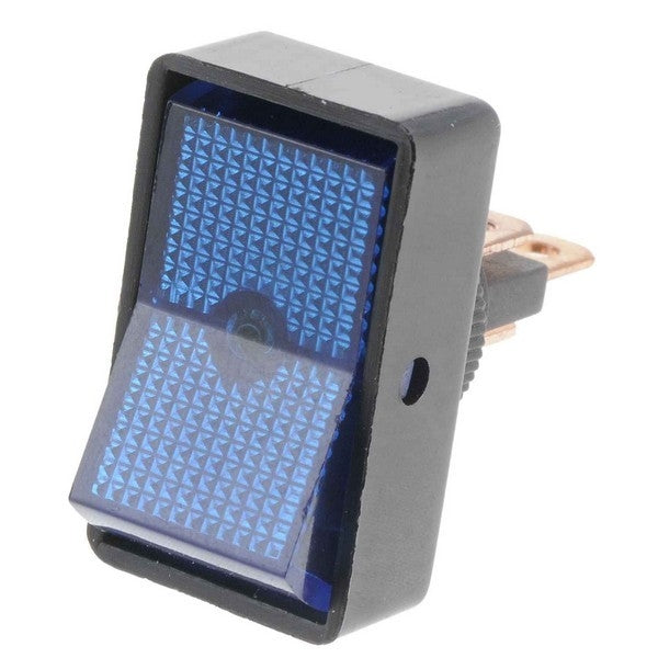 Dorman Conduct-Tite Blue Glow Rectangular Jumbo Rocker Switch for Electrical Accessories 85947