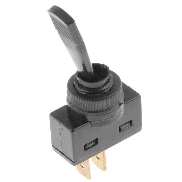 Dorman Conduct-Tite Momentary-On Toggle Switch with Black Plastic Lever for Electrical Accessories 85958
