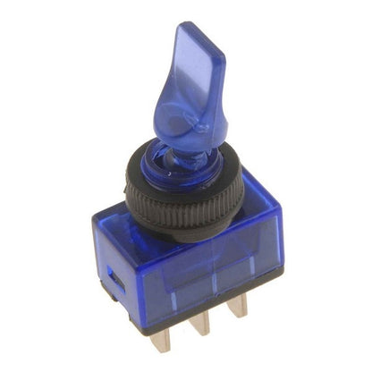 Dorman Conduct-Tite Blue Glow Toggle Switch 20 Amp for Automotive Electrical Accessories 85962
