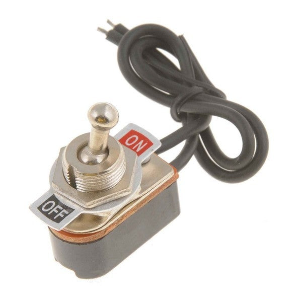 Dorman Conduct-Tite Pre-Wired Metal Toggle Switch 6 Amp On-Off for Electrical Accessories 85982