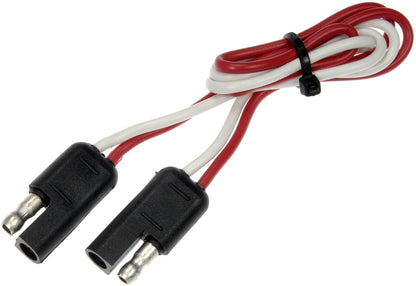 Dorman Conduct-Tite 2-Way Trailer Flat Connector for Vehicle Lighting Systems 86006