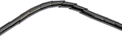 Dorman Conduct-Tite 3/8 In x 10 Ft Black Wire Spiral Tubing for Electrical Repair 86135