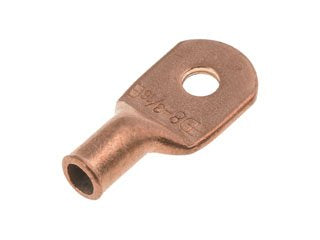 Dorman Conduct-Tite 8 Gauge Copper Ring Lugs 10 Pack with High Conductivity for Automotive Wiring 86164