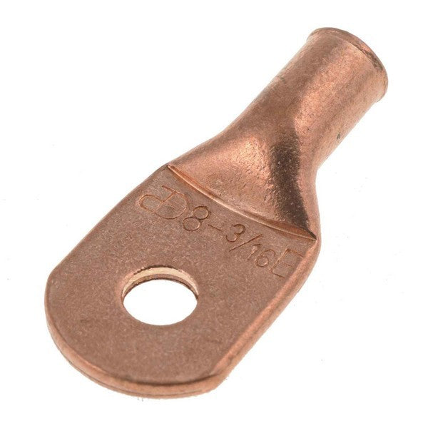 Dorman Conduct-Tite 8 Gauge Copper Ring Lugs 10 Pack with High Conductivity for Automotive Wiring 86164