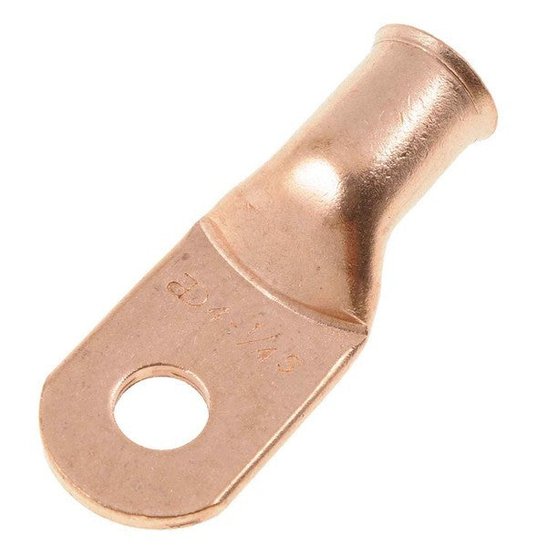Dorman Conduct-Tite 4 Gauge 1/4 Inch Copper Ring Lugs for Automotive Wiring 86172