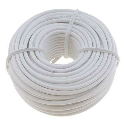 Dorman Conduct-Tite 20 Gauge White Primary Wire 40 Ft Card for Automotive Electrical Repair 86753