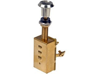 Dorman Conduct-Tite Push Pull Switch 3 Position Brass Screw Terminals for Automotive Industrial 86914