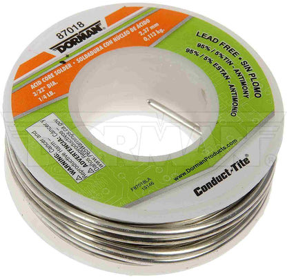 Dorman Conduct-Tite Lead-Free Acid Core Solder with Easy-to-Use Formula 87018