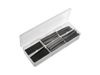 Dorman Conduct-Tite Heat Shrink Tubing Assortment 1/16-1/2 in. with 160 Pieces Part 87500