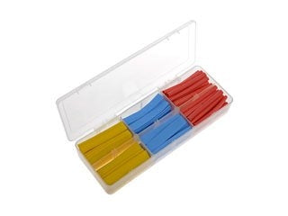 Dorman Conduct-Tite Heat Shrink Tube Assortment 22-10 Gauge with Color-Coordinated Blue Red Yellow 87501