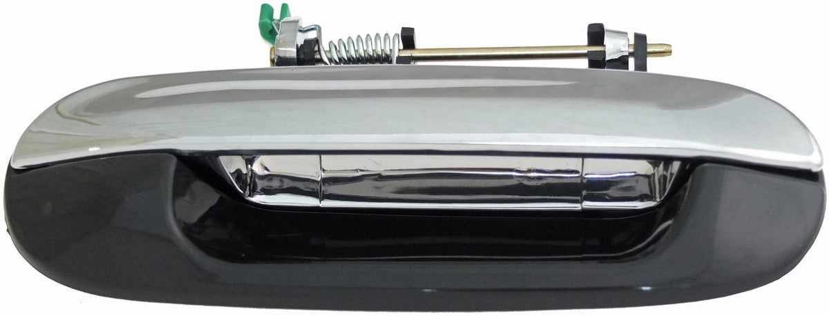 Dorman Exterior Door Handle Chrome Lever Smooth Black House for 2007-04 Buick 2008-04 Isuzu 2009-02 GMC 2004-02