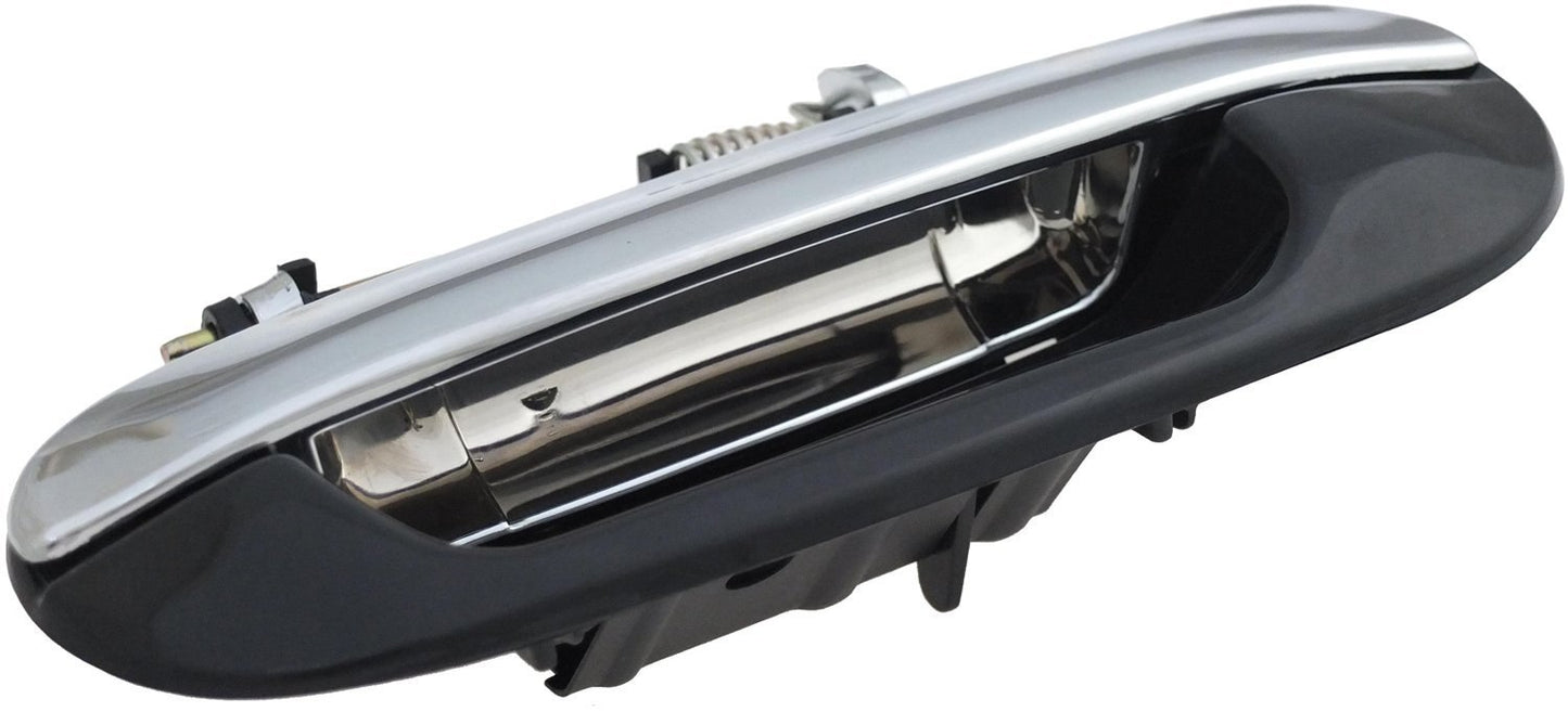 Dorman Exterior Door Handle Rear Left Chrome Lever for 2007-04 Buick, 2009-02 Chevrolet & GMC, 2008-04 Isuzu, 2004-02 Oldsmobile, 2009-05 Saab 88193