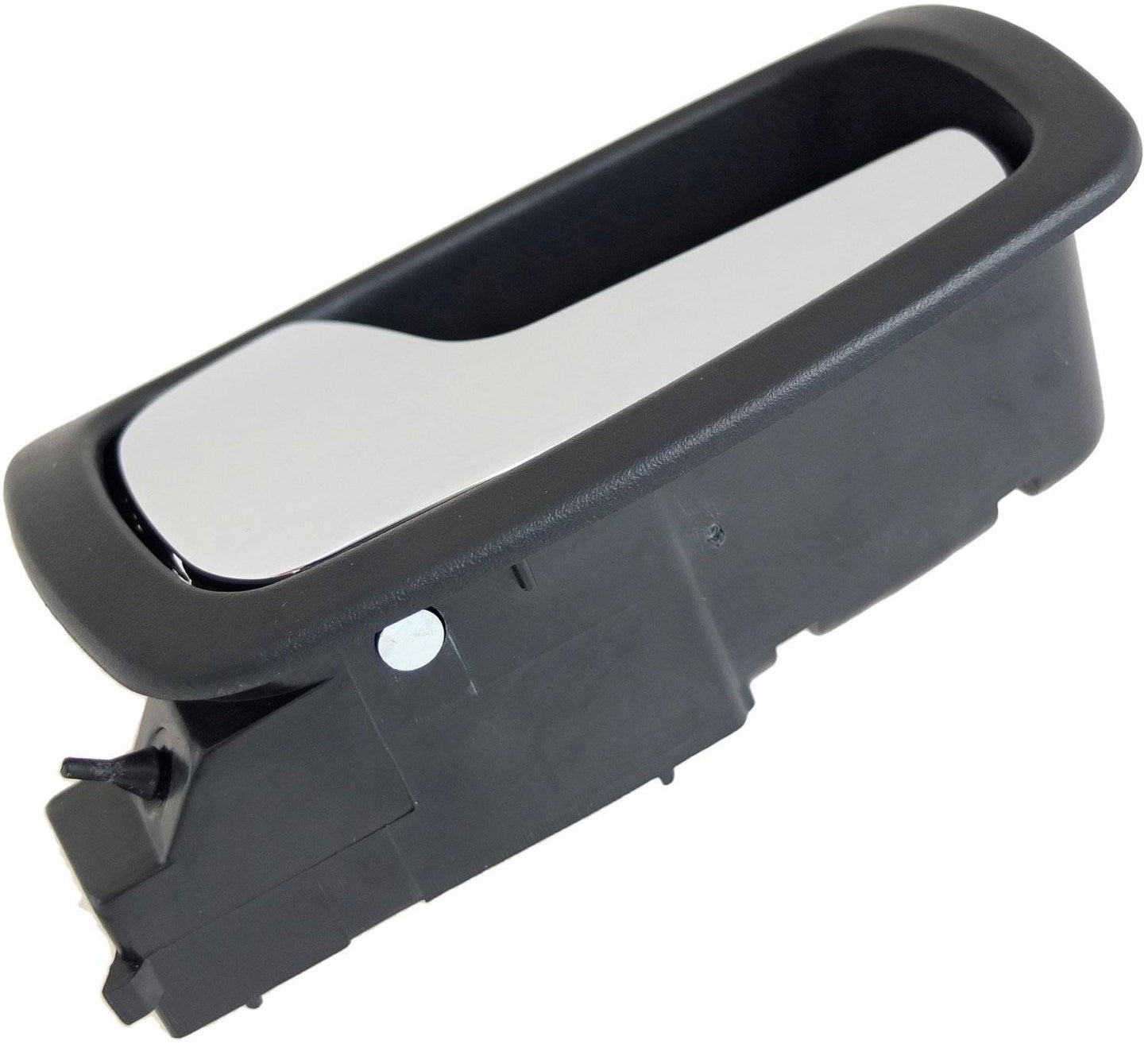 Dorman - HELP Interior Door Handle Rear Left Kit Chrome Lever Black Housing for 2010-05 Chevrolet Cobalt 2006-05 Pontiac G4 2010-07 Pontiac G5
