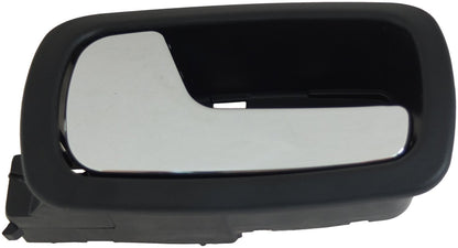 Dorman - HELP Interior Door Handle Rear Left Kit Chrome Lever Black Housing for 2010-05 Chevrolet Cobalt 2006-05 Pontiac G4 2010-07 Pontiac G5
