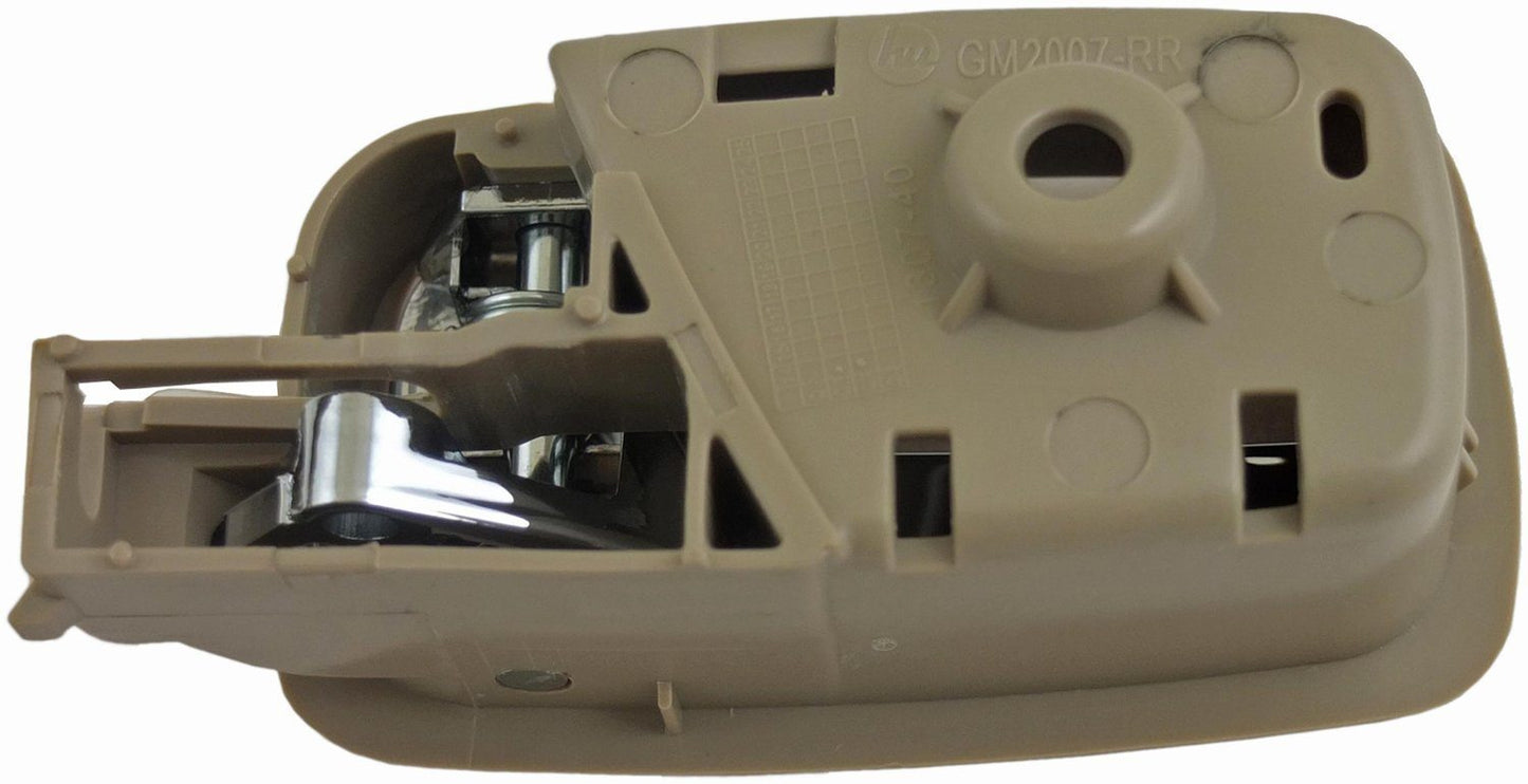 Dorman - HELP Interior Door Handle Rear Right Kit with Chrome Lever Beige Housing for 2005-2007 Chevrolet Cobalt Pontiac G5 88673