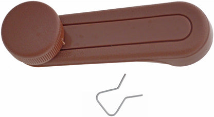 Dorman Window Crank Handle Brown with Durable Material for 1973-2018 Toyota 91399