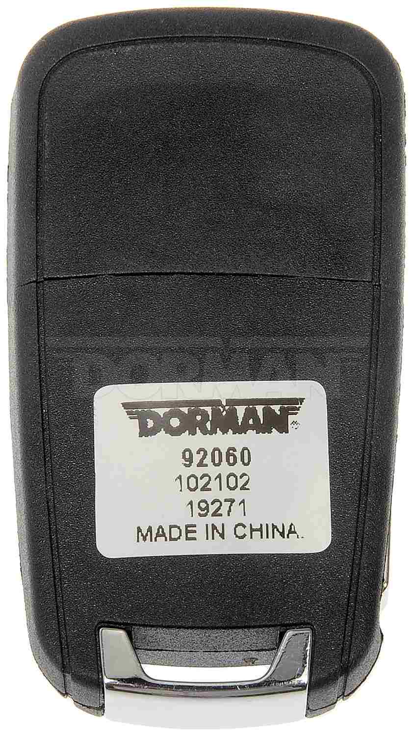 Dorman Keyless Entry Transmitter Cover with Keyless Remote for 2010-2017 GMC Terrain 92060