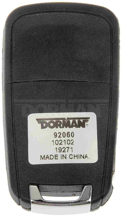 Dorman Keyless Entry Transmitter Cover with Keyless Remote for 2010-2017 GMC Terrain 92060
