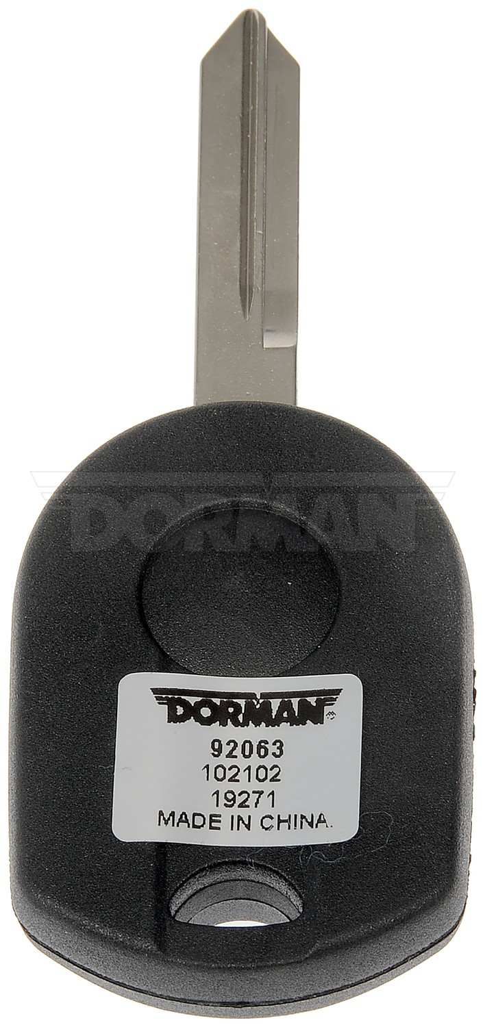 Dorman - HELP KEYLESS REMOTE CASE 92063