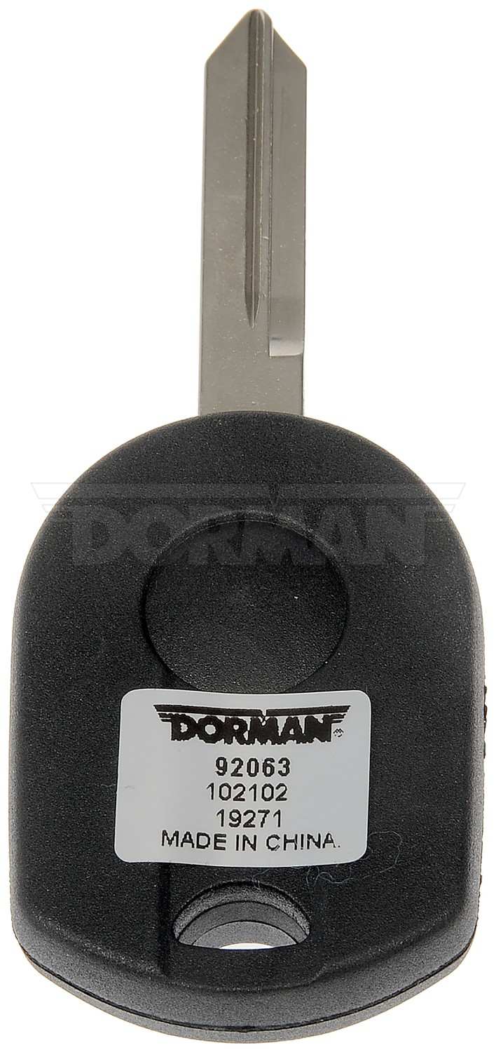 Dorman - HELP Keyless Entry Transmitter Cover with Repair Case for Ford 2008-2006 Lincoln 2012-2006 Mercury 2011-2006 92063