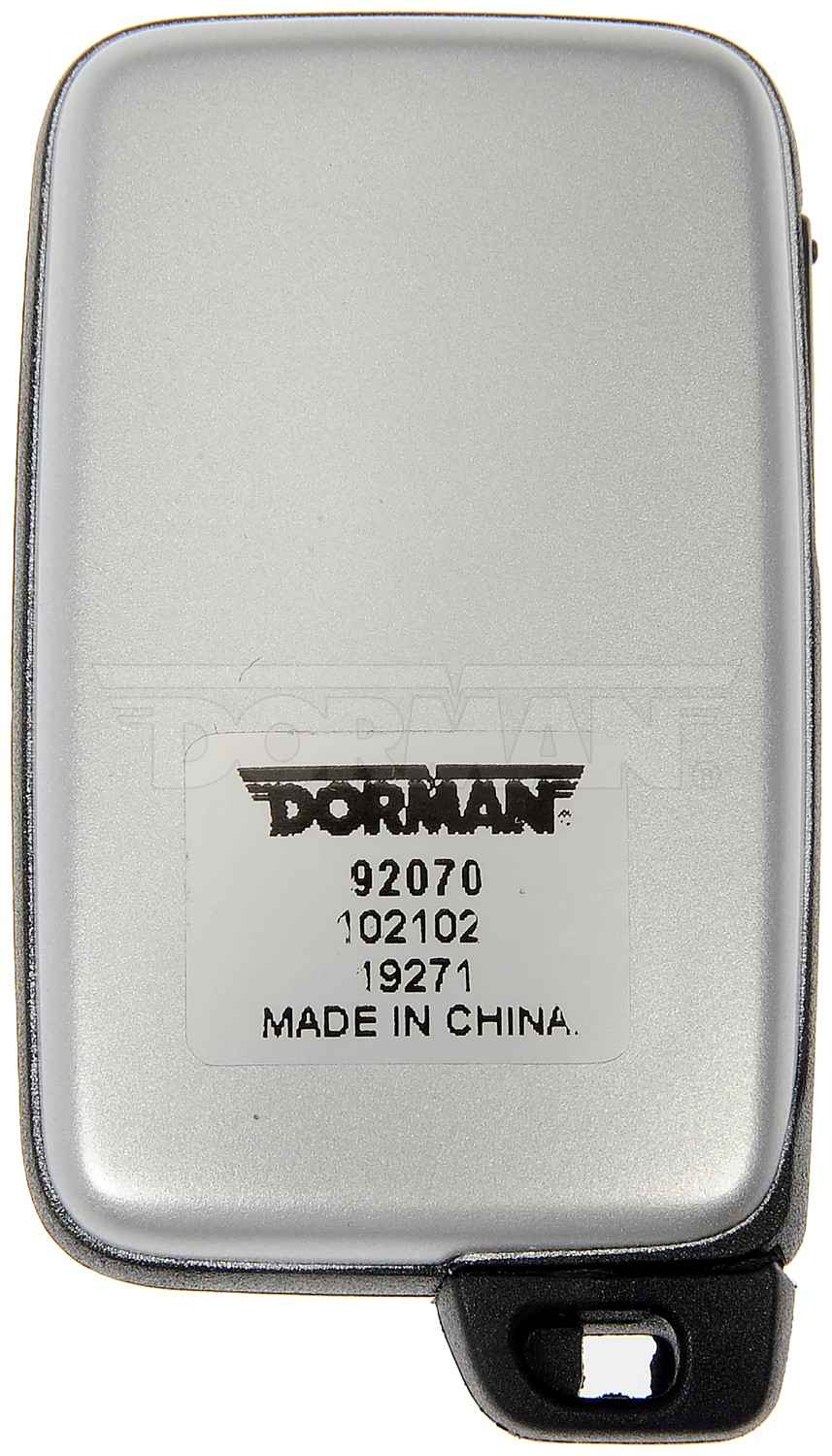 Dorman - HELP KEYLESS REMOTE CASE 92070