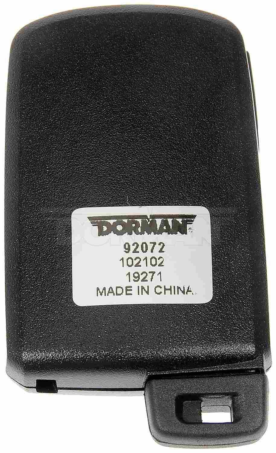 Dorman - HELP KEYLESS REMOTE CASE 92072