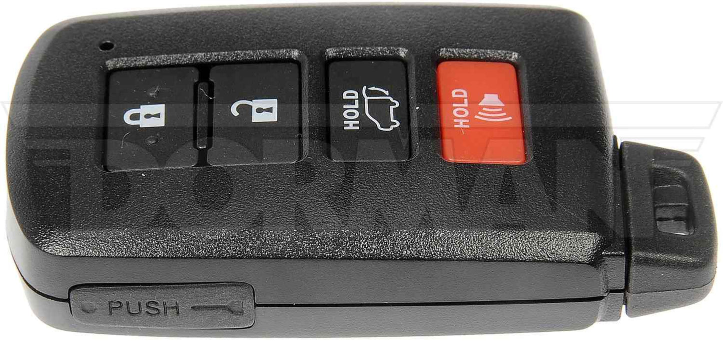 Dorman - HELP Keyless Entry Transmitter Cover with Custom Look for 2018-2023 Toyota RAV4 92072