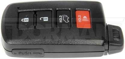Dorman - HELP Keyless Entry Transmitter Cover with Custom Look for 2018-2023 Toyota RAV4 92072