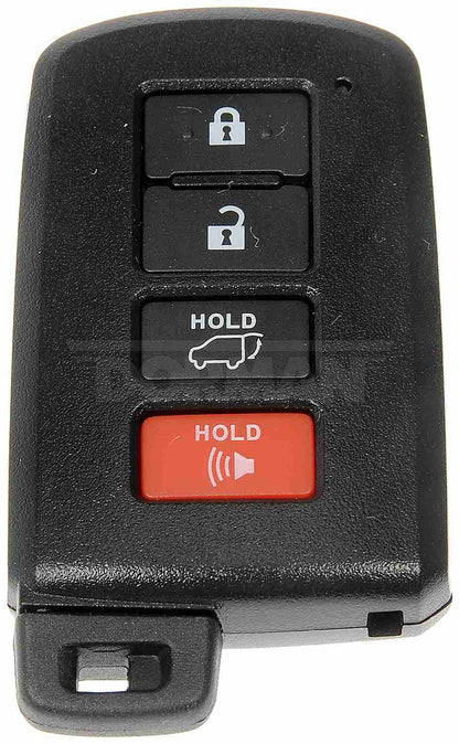 Dorman - HELP Keyless Entry Transmitter Cover with Custom Look for 2018-2023 Toyota RAV4 92072