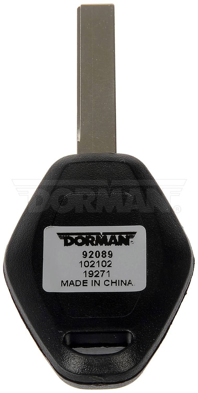 Dorman Keyless Entry Transmitter Cover with Remote Case Repair for 1998-2008 BMW 92089