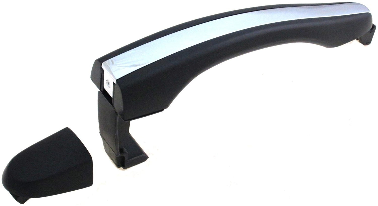 Dorman - Help Exterior Door Handle Front Right Without Keyhole Primed Black with Chrome Insert for 2011-06 Hyundai Azera 92214