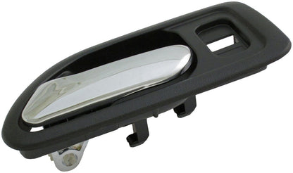Dorman HELP Interior Door Handle Front Left Chrome Black for 1994-1997 Honda Accord 92404