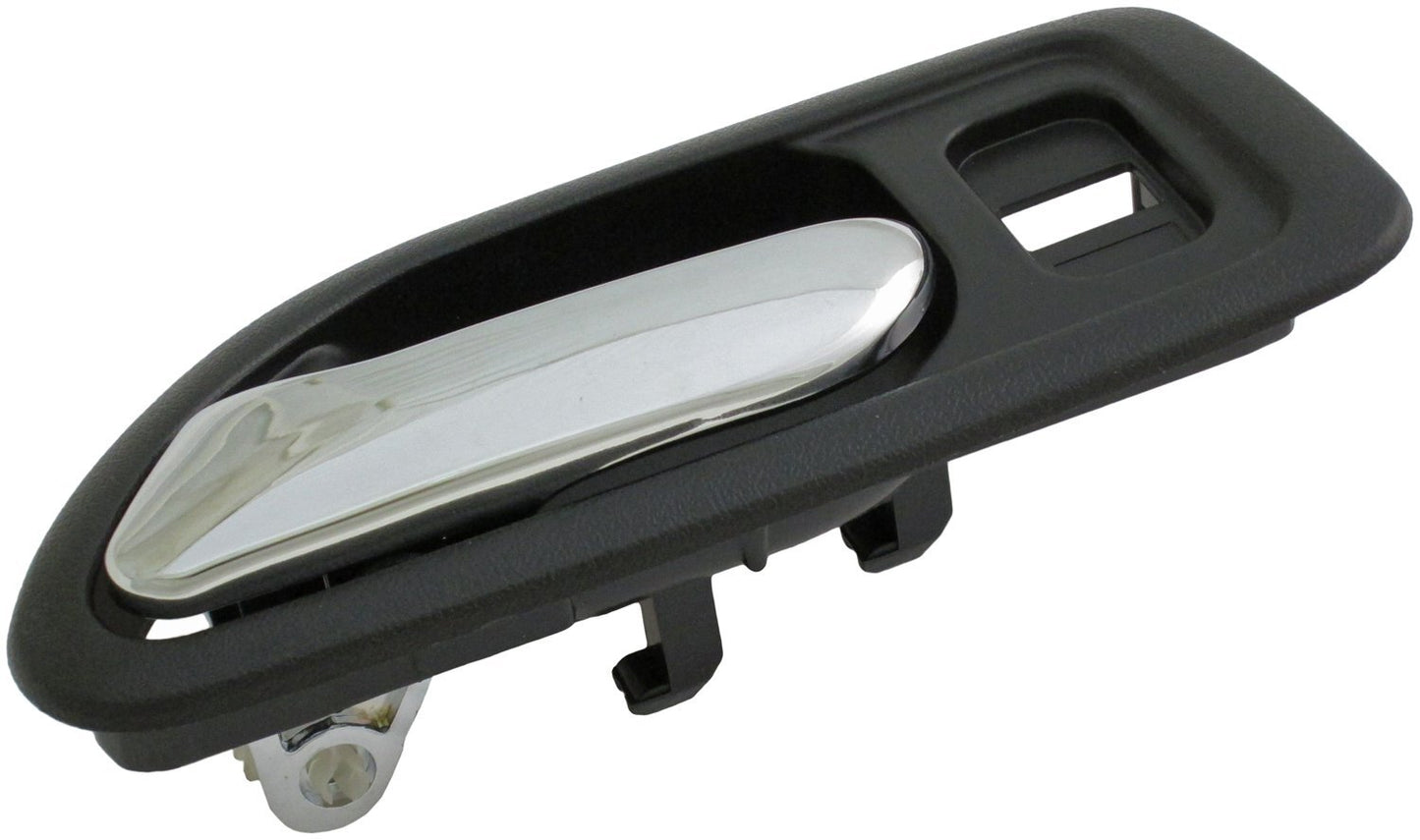 Dorman HELP Interior Door Handle Front Left Chrome Black for 1994-1997 Honda Accord 92404