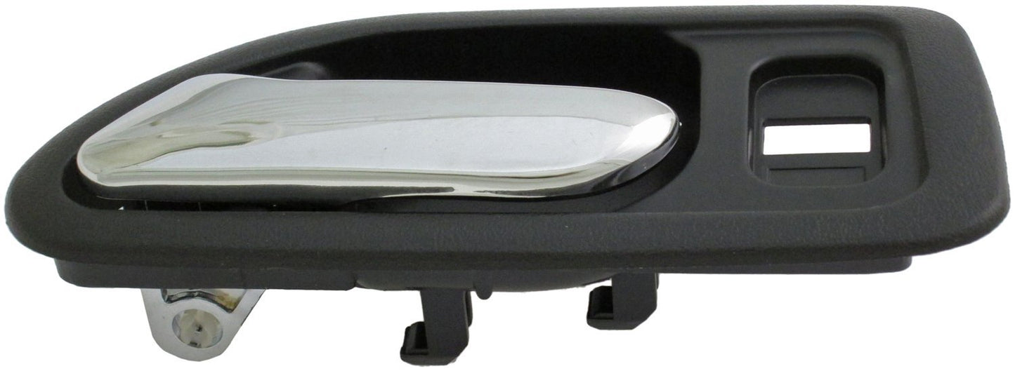Dorman HELP Interior Door Handle Front Left Chrome Black for 1994-1997 Honda Accord 92404