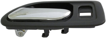 Dorman HELP Interior Door Handle Front Left Chrome Black for 1994-1997 Honda Accord 92404