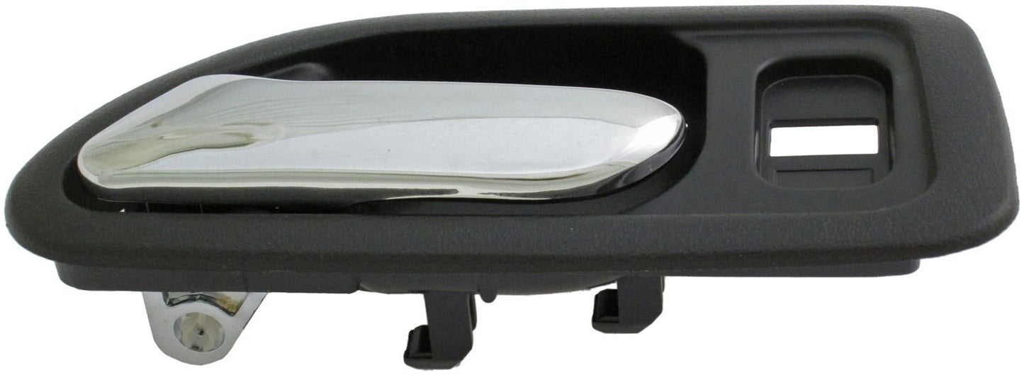 Dorman HELP Interior Door Handle Front Left Chrome Black for 1994-1997 Honda Accord 92404