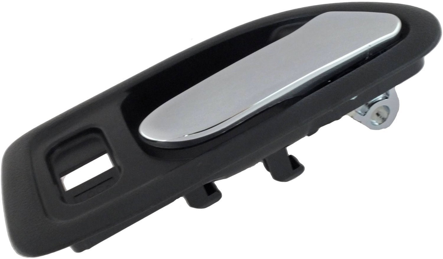 Dorman HELP Interior Door Handle Front Right Without Power Window Hole Chrome Dark Gray for 1994-1997 Honda Accord 92413
