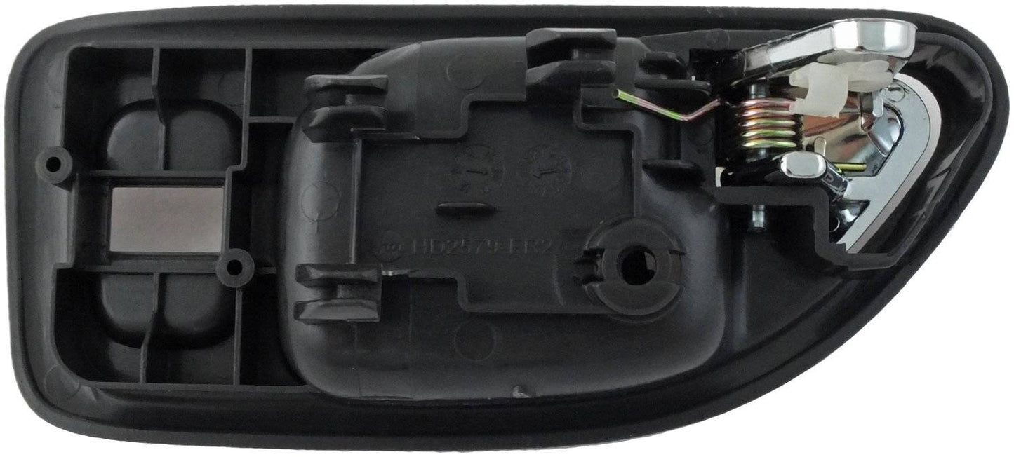 Dorman HELP Interior Door Handle Front Right Without Power Window Hole Chrome Dark Gray for 1994-1997 Honda Accord 92413